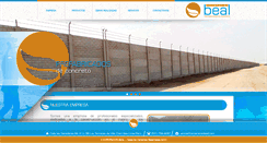 Desktop Screenshot of corporacionbeal.com